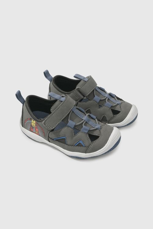 Sandalia Marvel Gris