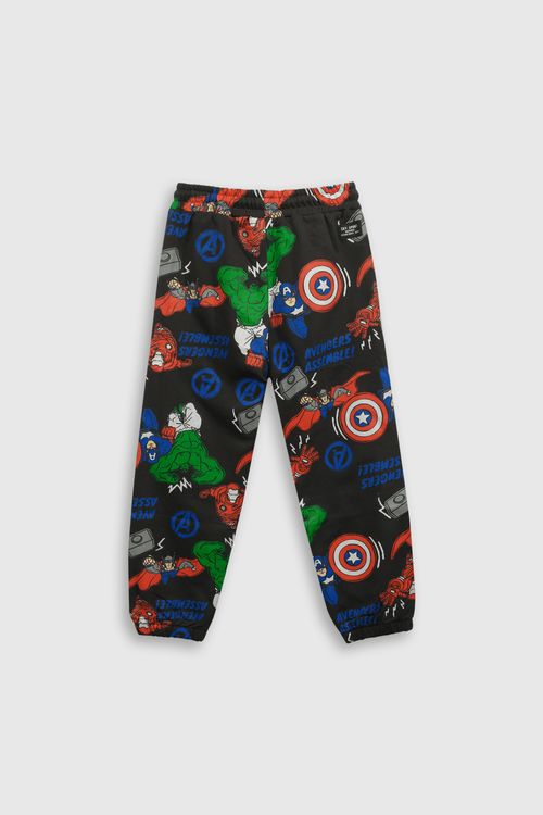 Pantalón Buzo Marvel Negro