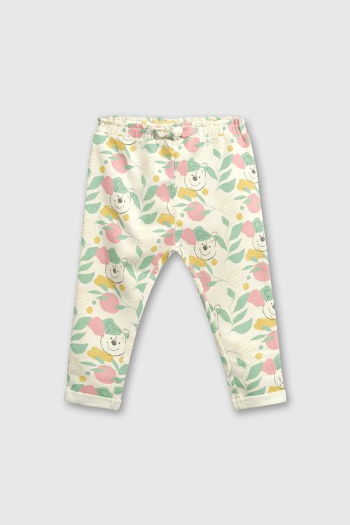 Pantalón Buzo Disney Beige De Niña