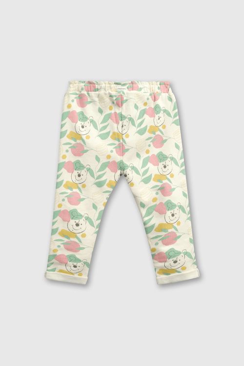 Pantalón Buzo Disney Beige De Niña