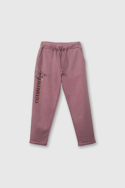 Pantalón Buzo Disney Fucsia De Niña