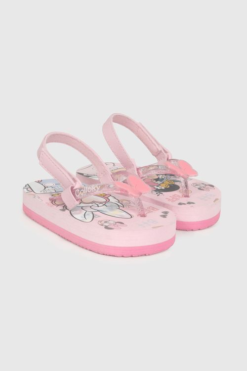 Hawaiana De Niña Disney Minnie Y Daisy Light Pink (21 A 27)