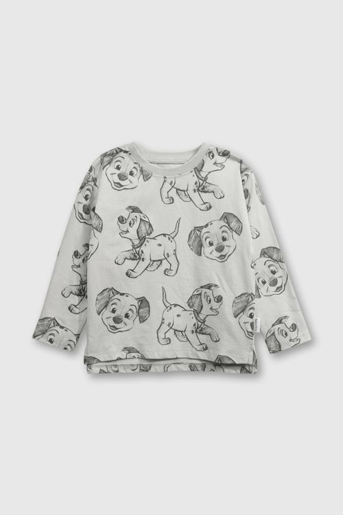 Polo Disney Gris De Niño