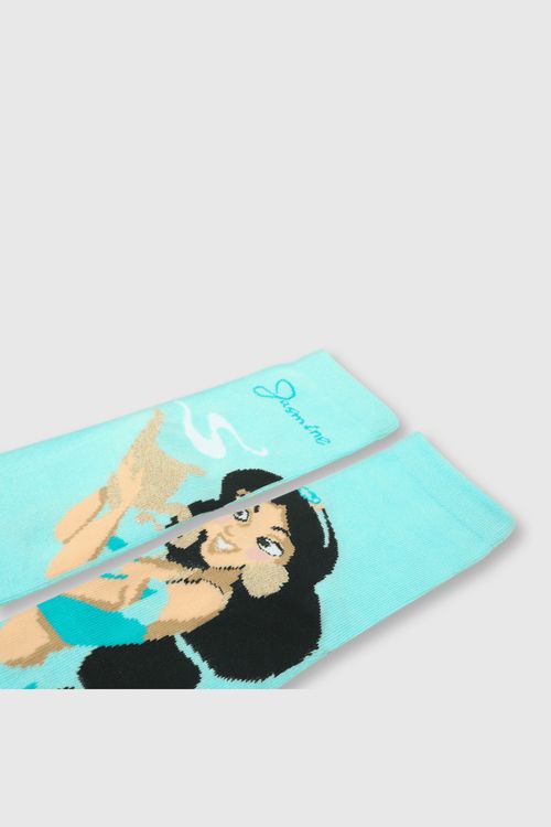 Medias De Niña 3 Pack Princess Aqua (23-37)