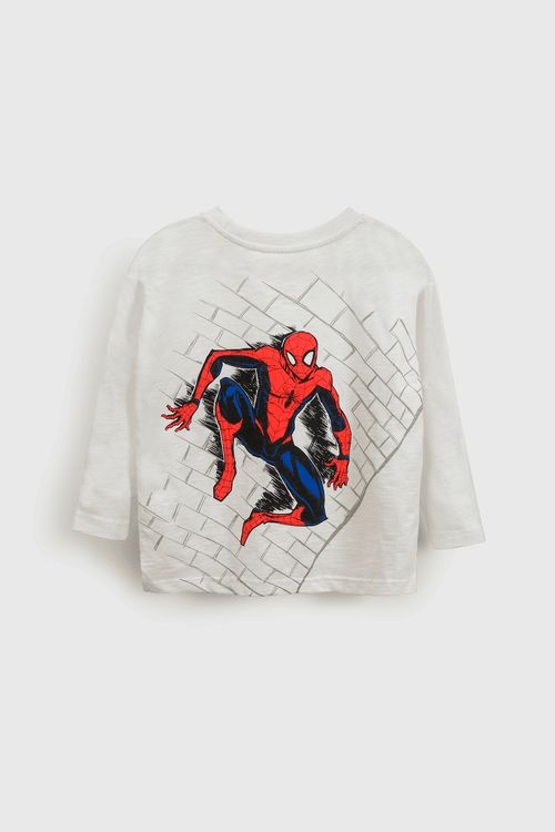 Polo Blanca Spiderman