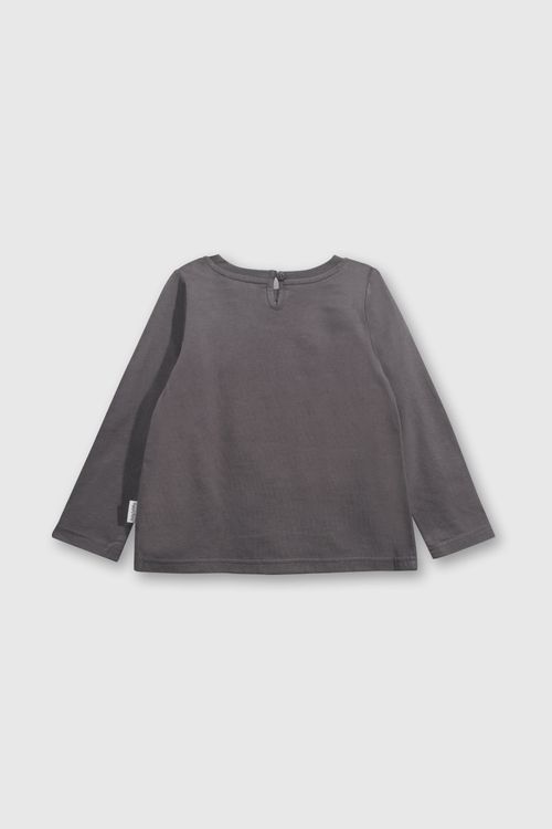 Polo Gris De Niña
