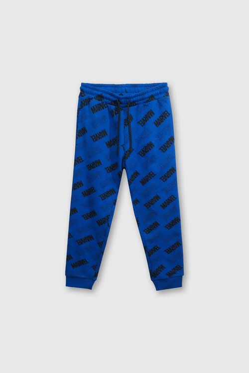 Pantalon Pantalón Buzo Azul De Niño