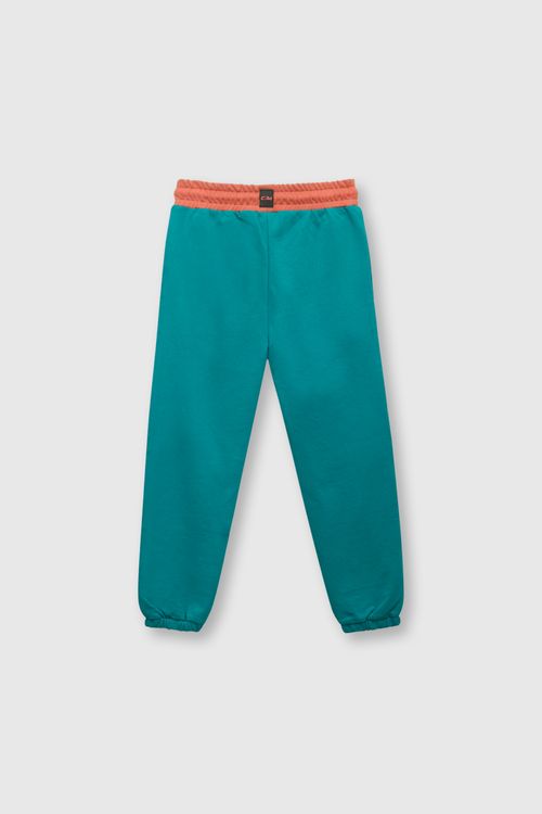 Pantalón Buzo De Niño Mickey Turquesa (2 A 12 Años)