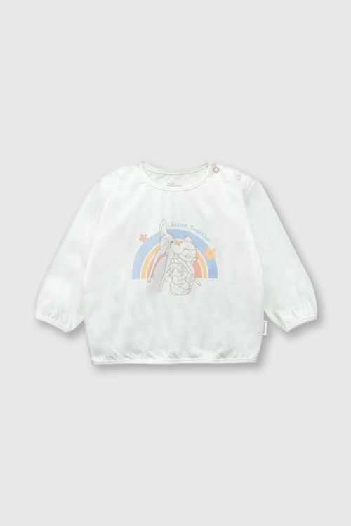 Conjunto De Bebé Niña Bambi Off White Oeje0210V24