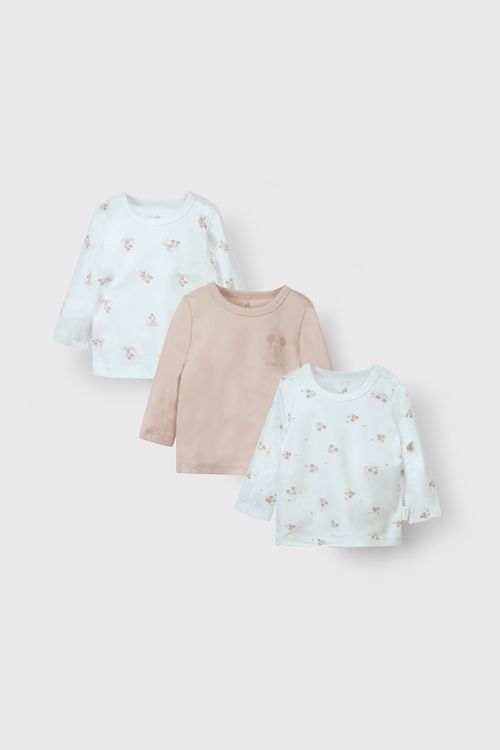 Pack 3 Camisetas Disney Blanco