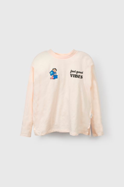 Polo Naranja Lilo & Stitch