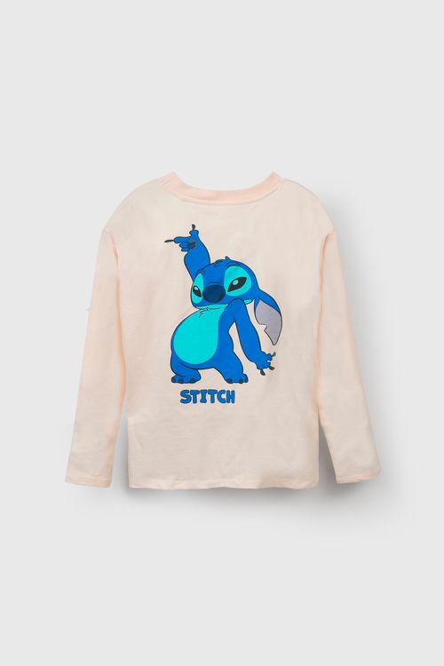 Polo Naranja Lilo & Stitch