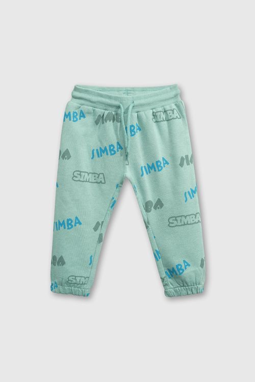 Pantalón Buzo Disney Verde De Niño