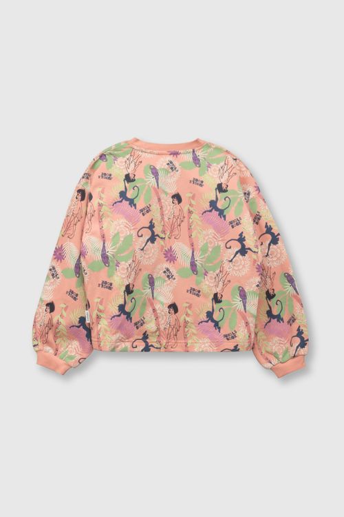 Polera De Niña Libro De La Selva Salmon (2 A 12 Años)