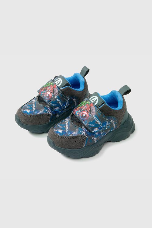 Zapatilla Gris De Niño (21 A 27)