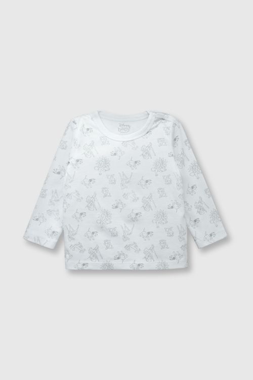 Camiseta De Bebé Unisex 3 Pack Bambi Blanco / White (0 A 24 Meses)
