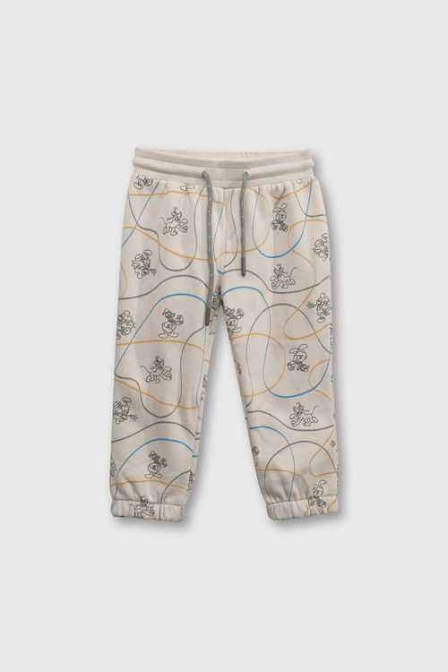 Pantalon Pantalón Buzo Beige De Niño