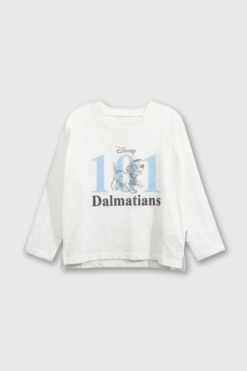 Polo Disney Blanca De Niño