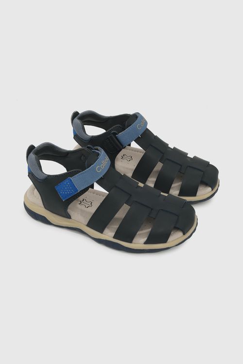 Sandalia De Niño Azul