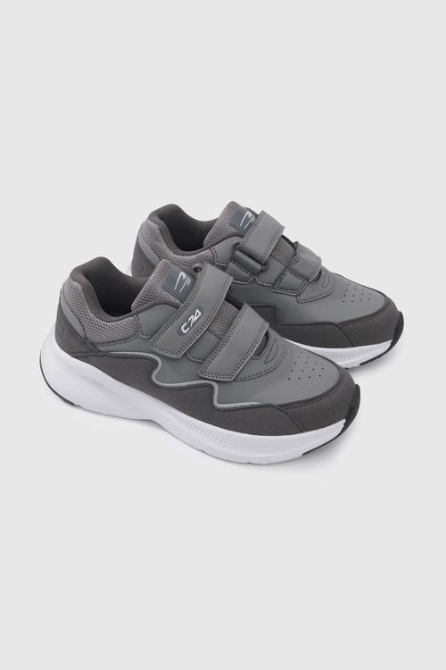 Zapatilla Deportiva De Niño Gris