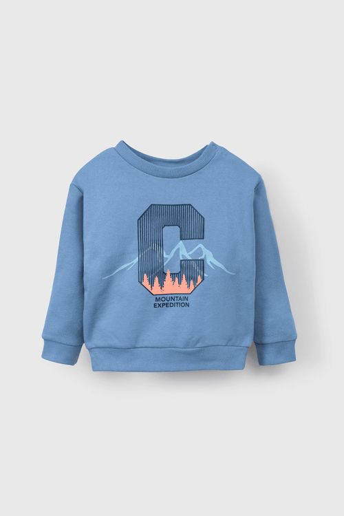 Polera De Niño Everyday Celeste