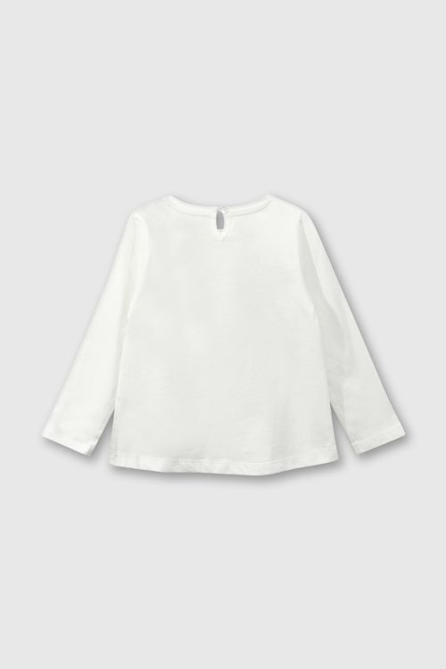 Polo De Niña Everyday Blanco