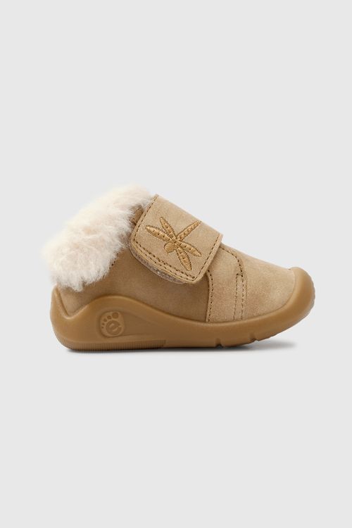Botín De Niña Colección Beige