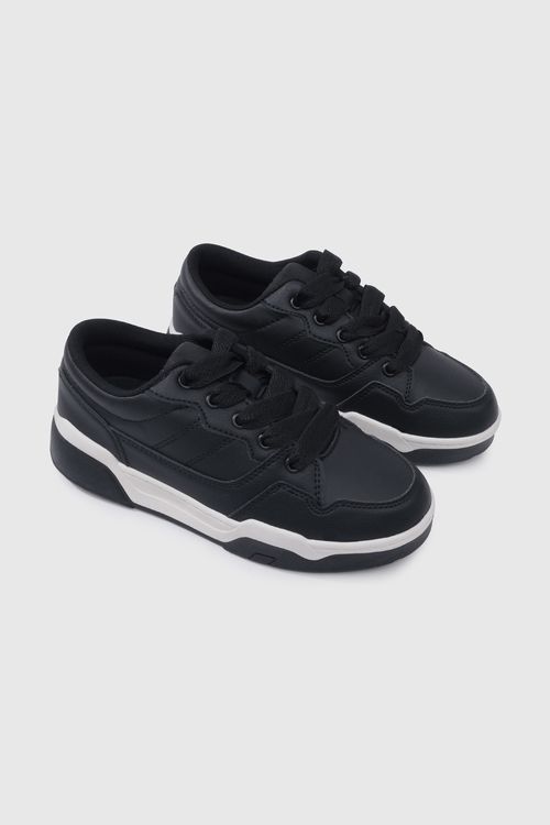 Zapatilla Urbana De Niña Negro