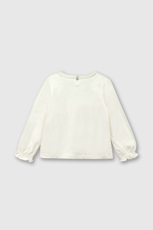 Polo De Niña Everyday Blanco