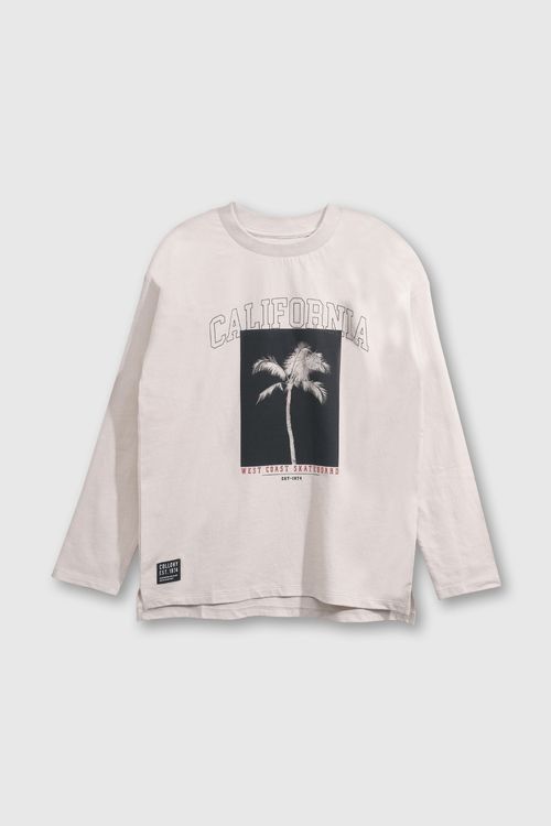 Polo De Niño Beige