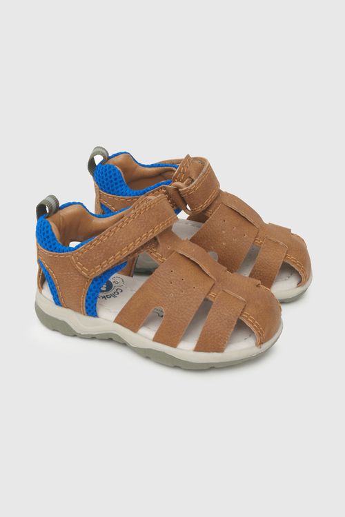 Sandalia De Niño Colección Café
