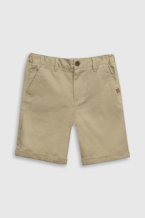 Bermuda De Niño Beige