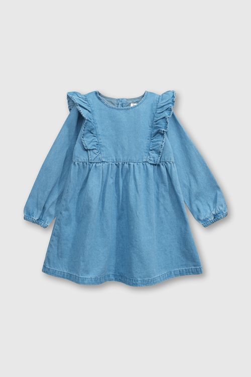 Vestido De Niña Colección Azul