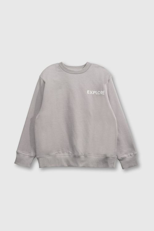 Polera De Niño Everyday Gris