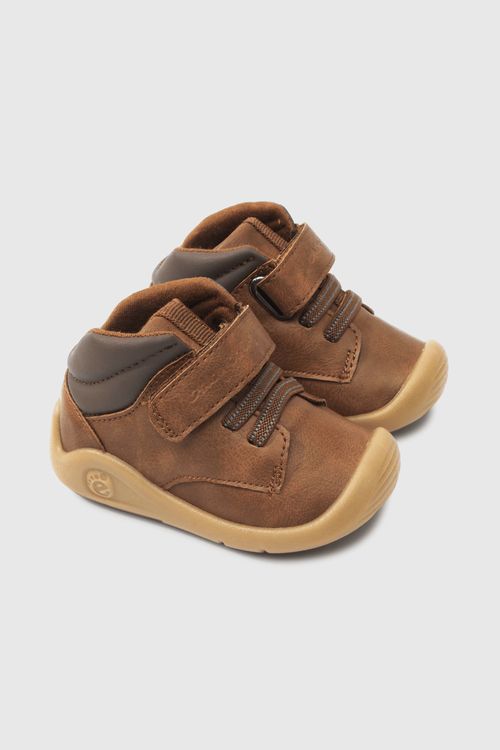 Botín De Niño Colección Café