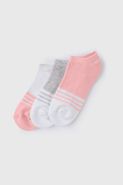 Medias Cortas De Niña Colección Blanco