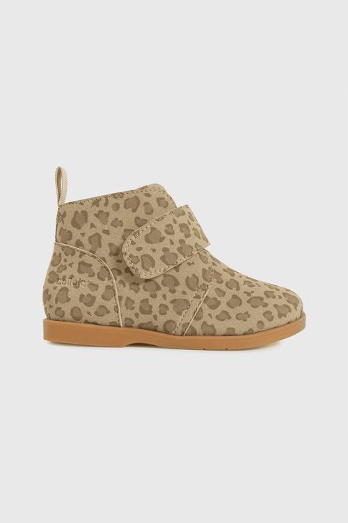 Botín De Niña Colección Beige