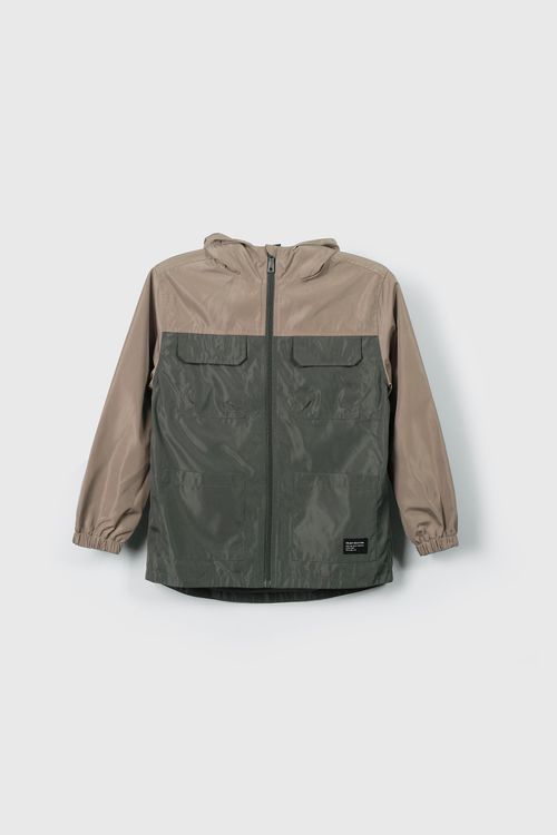 Cortaviento De Niño Colección Café