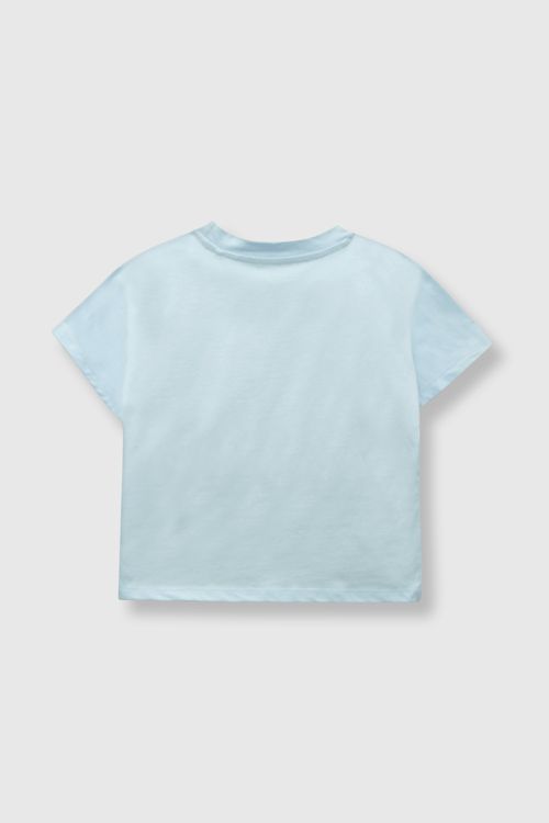 Polo De Niña Everyday Celeste