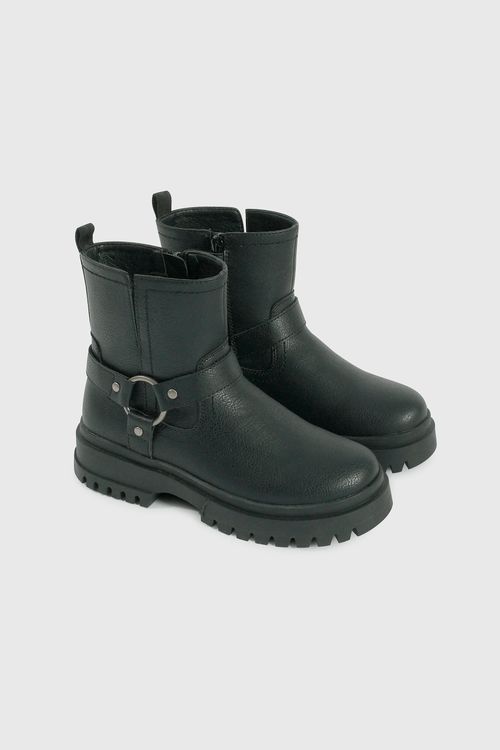 Bootie De Niña Colección Negro