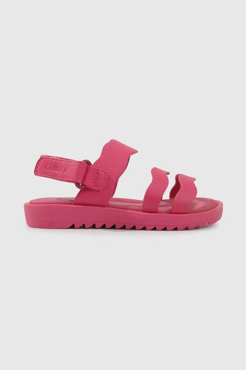 Sandalia De Niña Fucsia