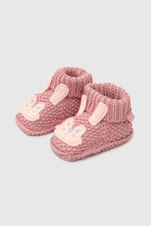 Pantufla De Niña Colección Rosado