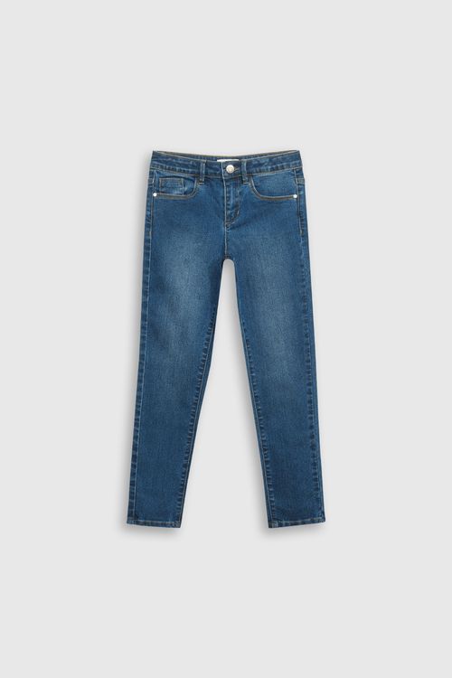 Jeans De Niña Azul