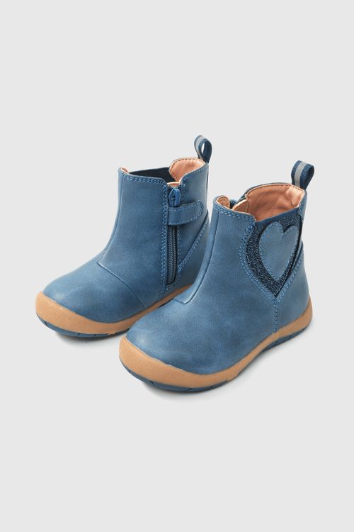 Bootie De Niña Colección Azul