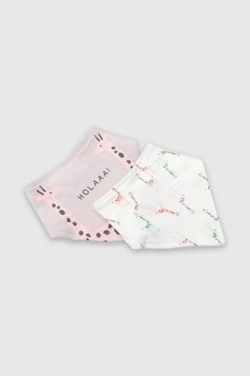 Babero De Niña Colección Morado