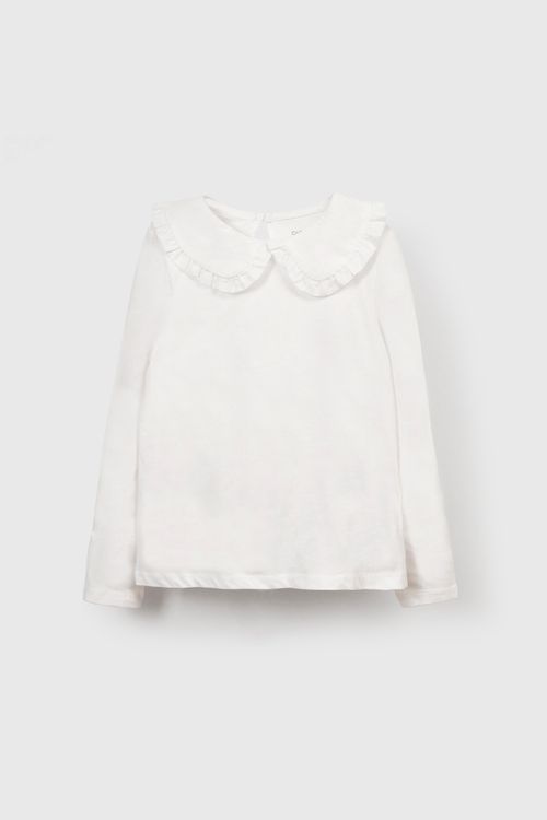 Polo De Niña Colección Blanco