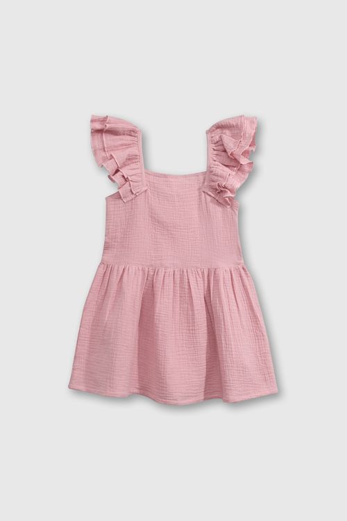 Vestido De Niña Rosado