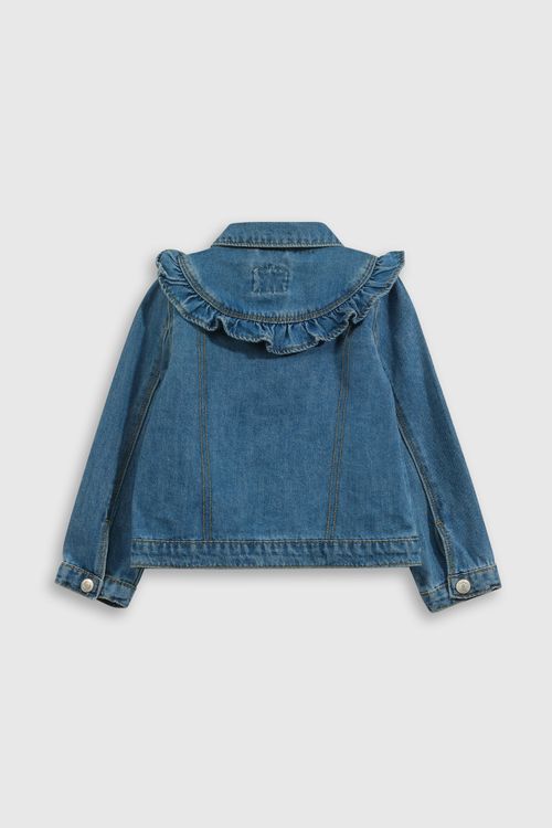 Chaqueta De Niña Azul