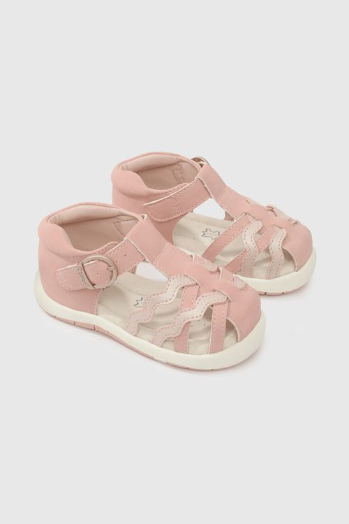 Sandalia De Niña Rosado