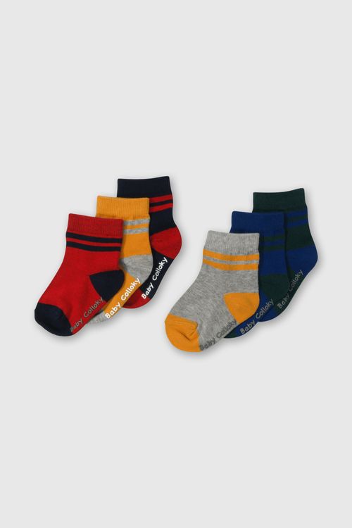 Medias Deportivas De Niño Colección Azul